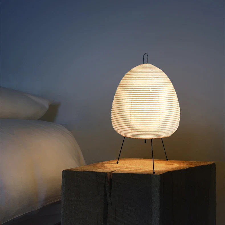 Lampe de Chevet Style Japonais
