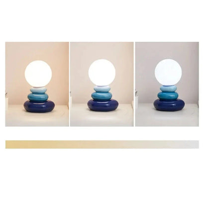 Lampe de chevet Galet Coloré