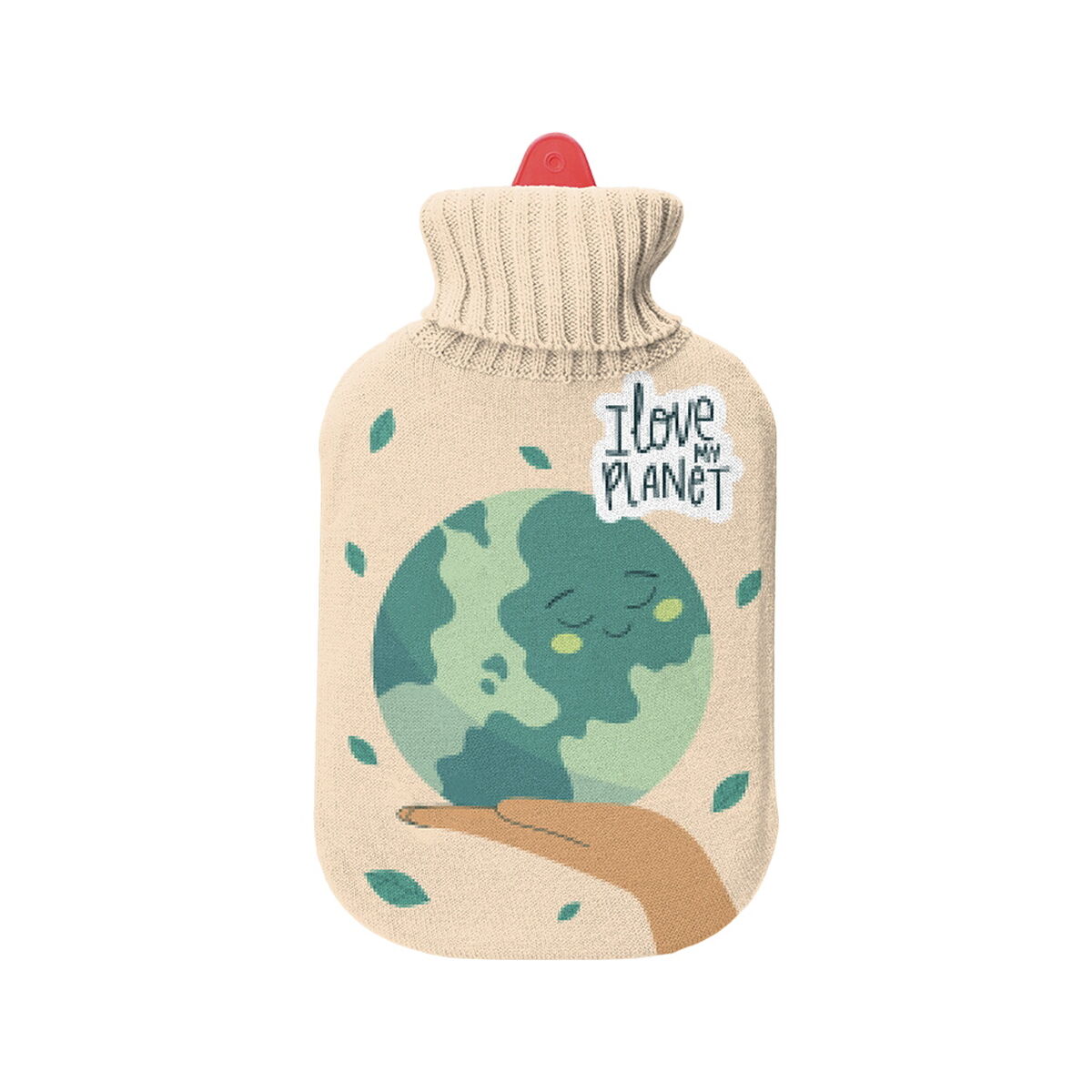 Coussin bouillotte I Love My Planet 2 L
