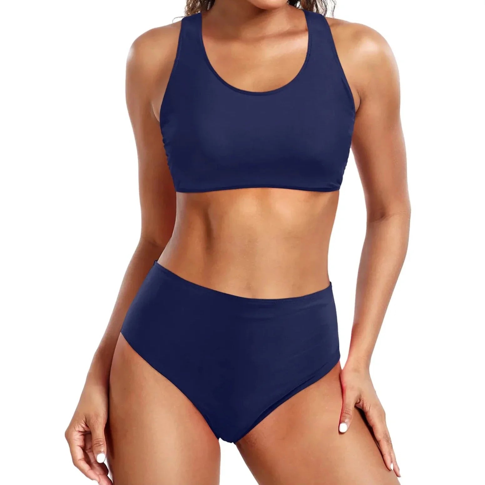Women crop top maillot de bain