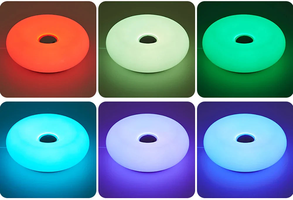 Lampe de chevet Donuts Lumineux