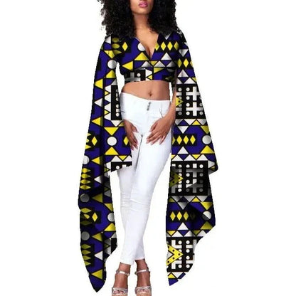 Crop top africain femme
