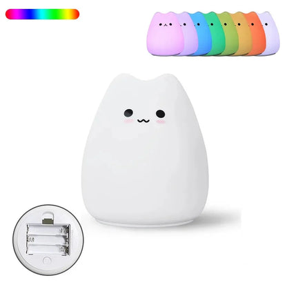 Lampe de chevet Chat Mignon - lampechevetdesign.com