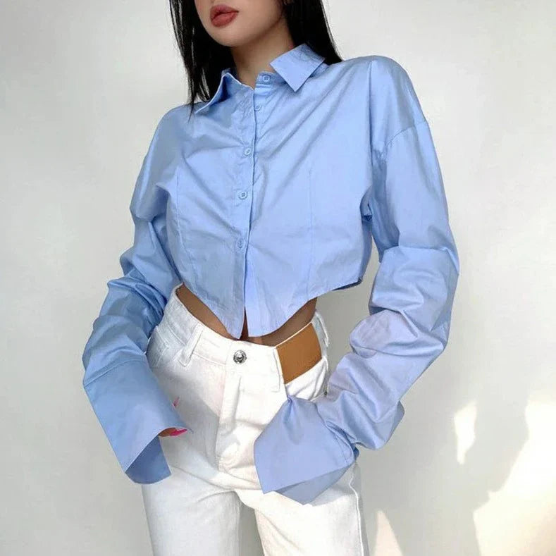 Crop top chemise