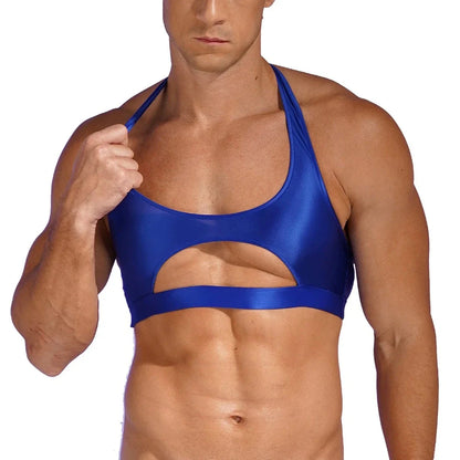 Men bodybuilder corp top