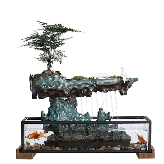 Aquarium Fontaine à Eau