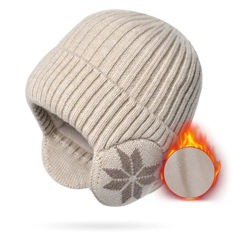 Bonnet Hiver avec Protège-Oreilles Ultra-Chaud & Doux - NordicWarm