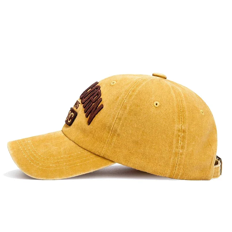 Casquette Baseball Unisexe Coton Vintage – Urban AC-DC