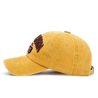 Casquette Baseball Unisexe Coton Vintage – Urban AC-DC