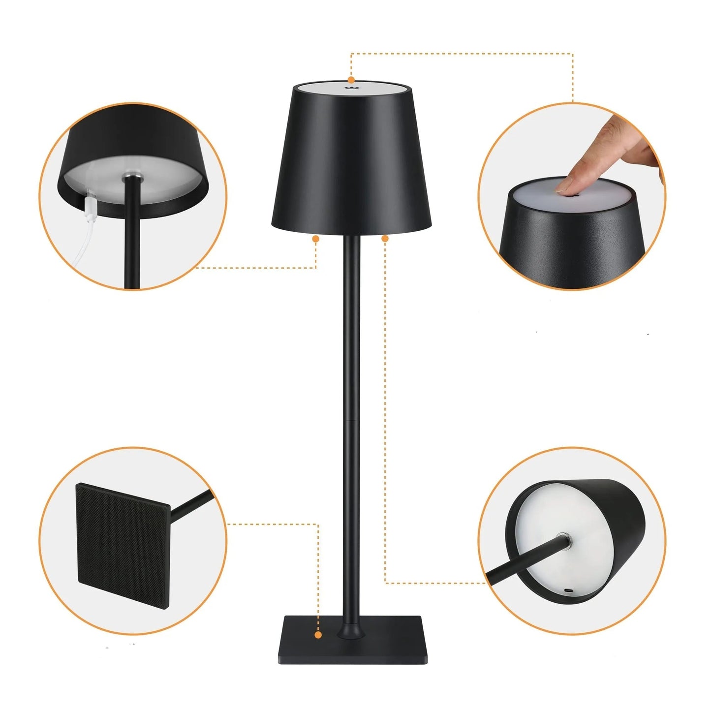 Lampe de chevet Élégante Moderne