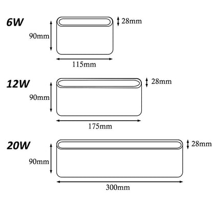 Lampe de chevet Murale Moderne Bloc