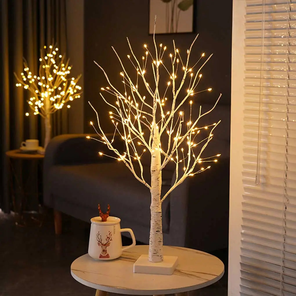 Lampe de chevet LED Arbre Lumineux