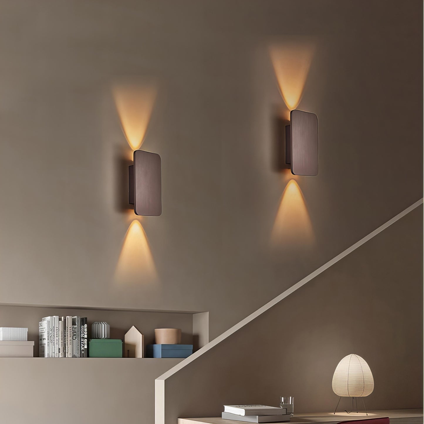 Applique Murale Rectangulaire Koda – Design Moderne et Réglable en Aluminium avec Lumière LED