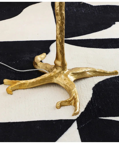 Lampe de Chevet à Plume sur Pied