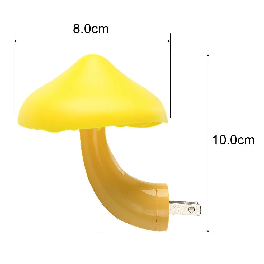 Lampe de chevet Prise Murale Champignon LED