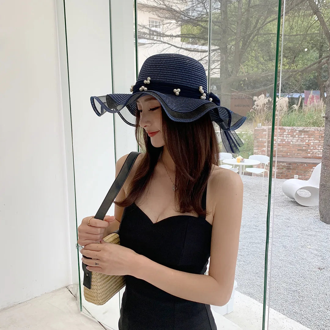 Chapeau de Paille Femme à vague
