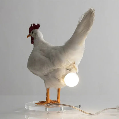 Lampe de Chevet Poule LED Tactile Originale