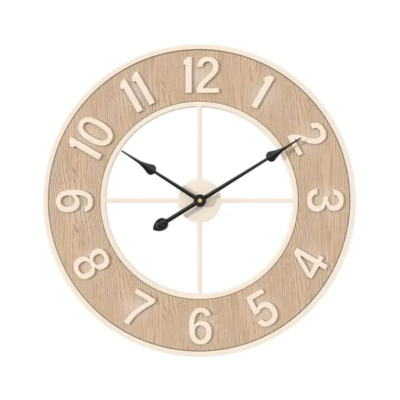 Horloge Murale Bois