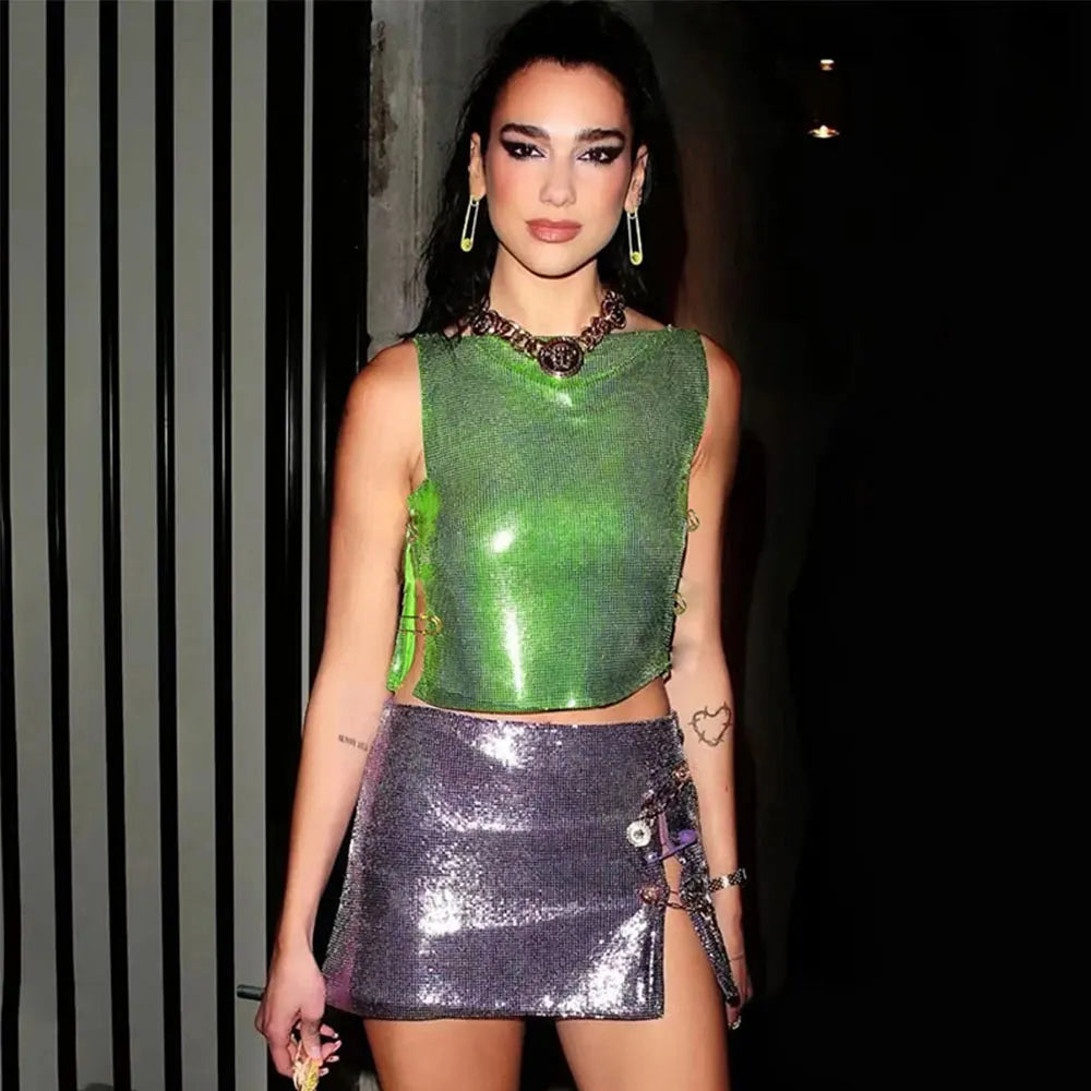 Crop top dua lipa