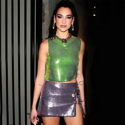 Crop top dua lipa