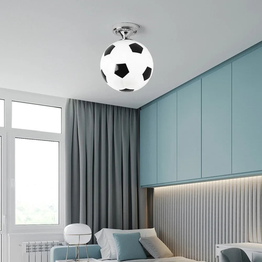 Lampe Plafonnier Ballon de Football LED pour Enfant