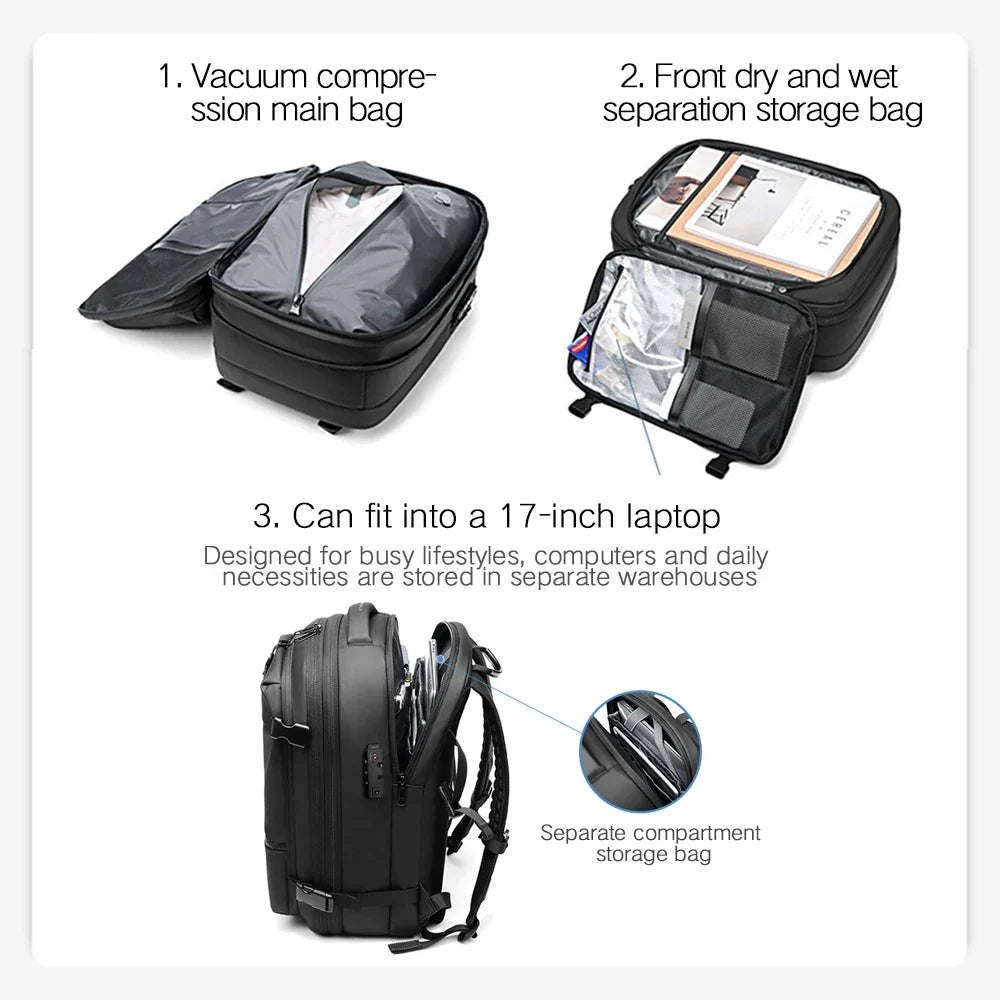 Sac à dos de voyage - CompressPack™