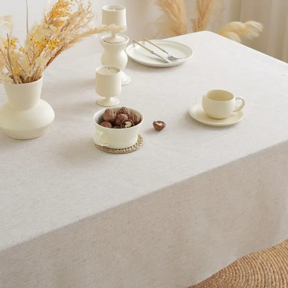Nappe en Lin Beige