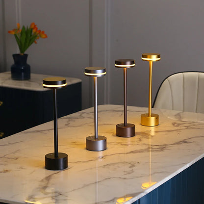 Lampe de chevet LED Rechargeable Moderne Tactile