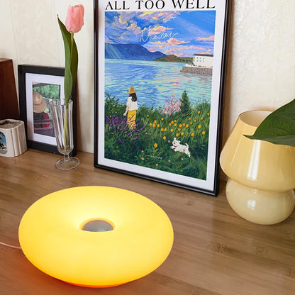 Lampe De Bureau Orange Style Bauhaus Avec Prise USB
