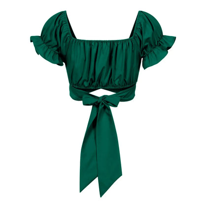 Crop tops green