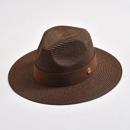 Chapeau Panama Classique Bande Contrastée – Milano