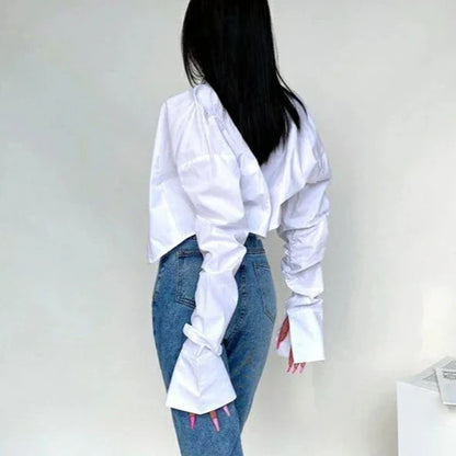 Crop top chemise
