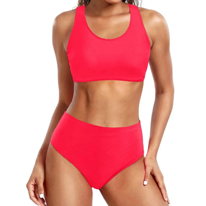 Women maillot de bain crop top