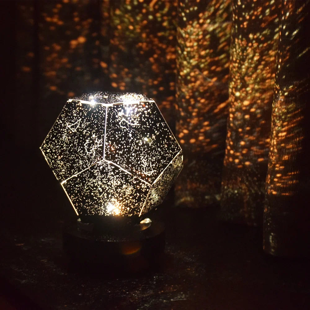 Lampe de chevet projecteur étoilé Galaxy
