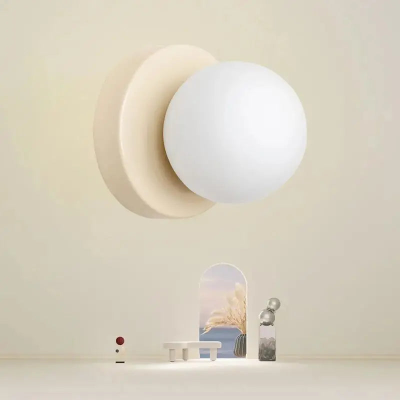 Lampe de chevet Murale Boule Vintage Coloré