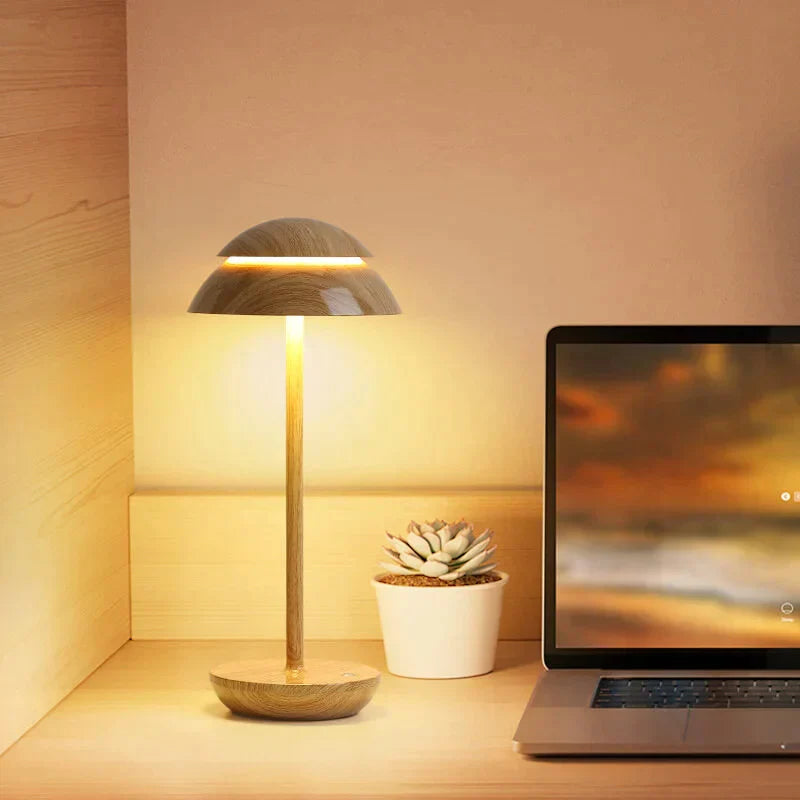 Luminous Prestige – Lampe de Table Rechargeable Sans Fil, Design Minimaliste Scandinave, Dimmable LED