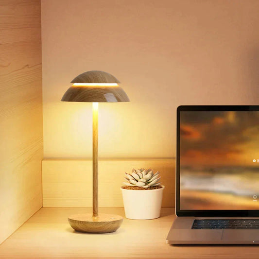 Luminous Prestige – Lampe de Table Rechargeable Sans Fil, Design Minimaliste Scandinave, Dimmable LED