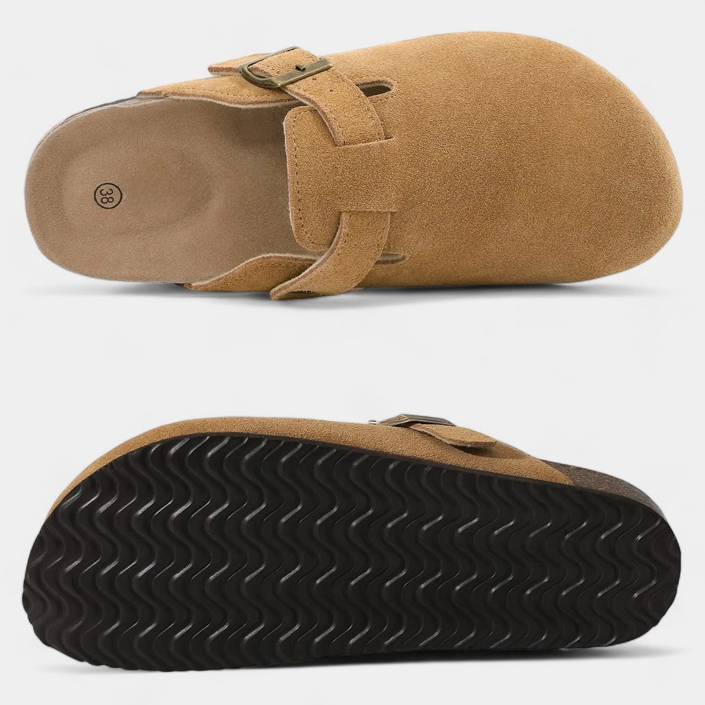 SUEDE Clog OLD MONEY