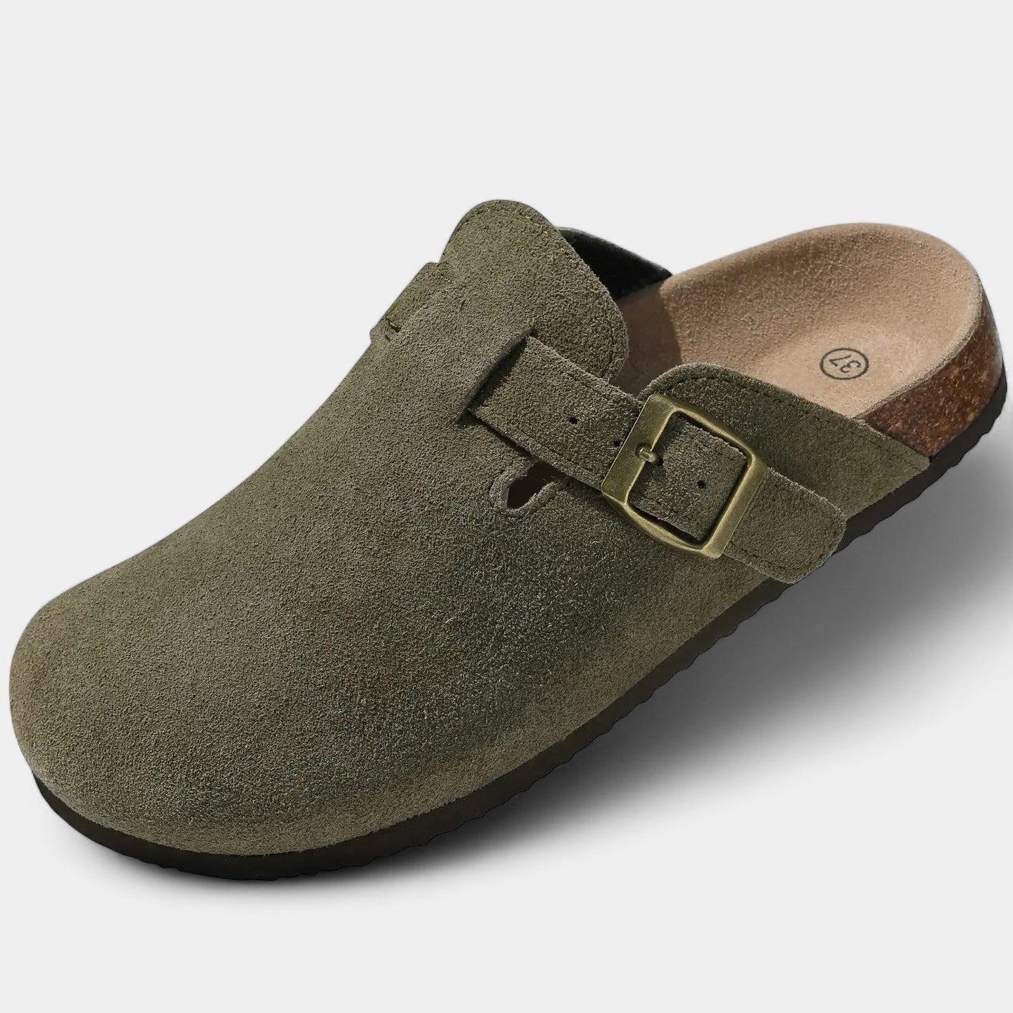 SUEDE Clog OLD MONEY