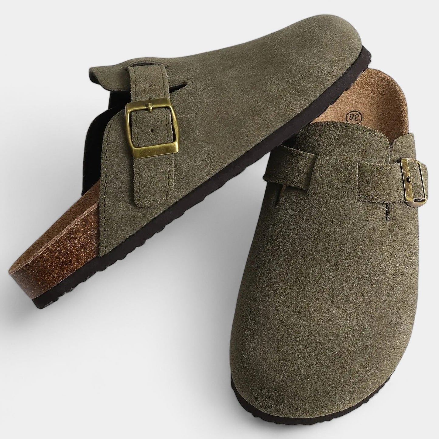 SUEDE Clog OLD MONEY