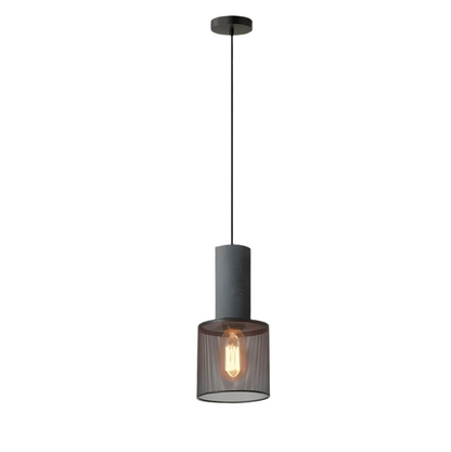 Suspension Shane Moderne en Béton et Fer – Lampe Design Industriel