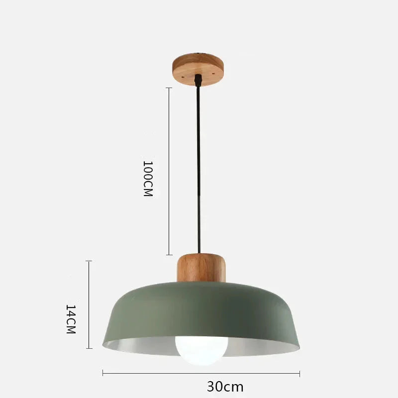 Lampe de Chevet Lustre Suspendue Nordique Coloré