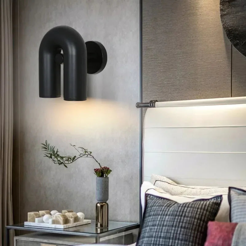 Lampe de chevet Murale en Forme de U Nordique