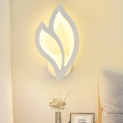Lampe de chevet Murale Luxe Feuilles
