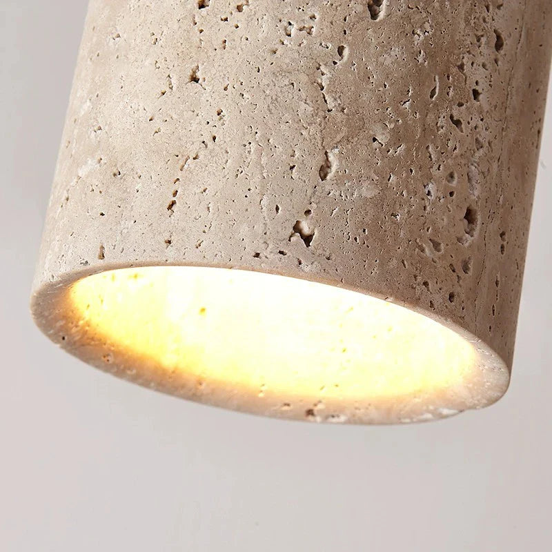 Lampe de Chevet Plafond LED en Pierre Japonaise