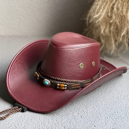Chapeau Cowboy Cuir - VaqueroVista