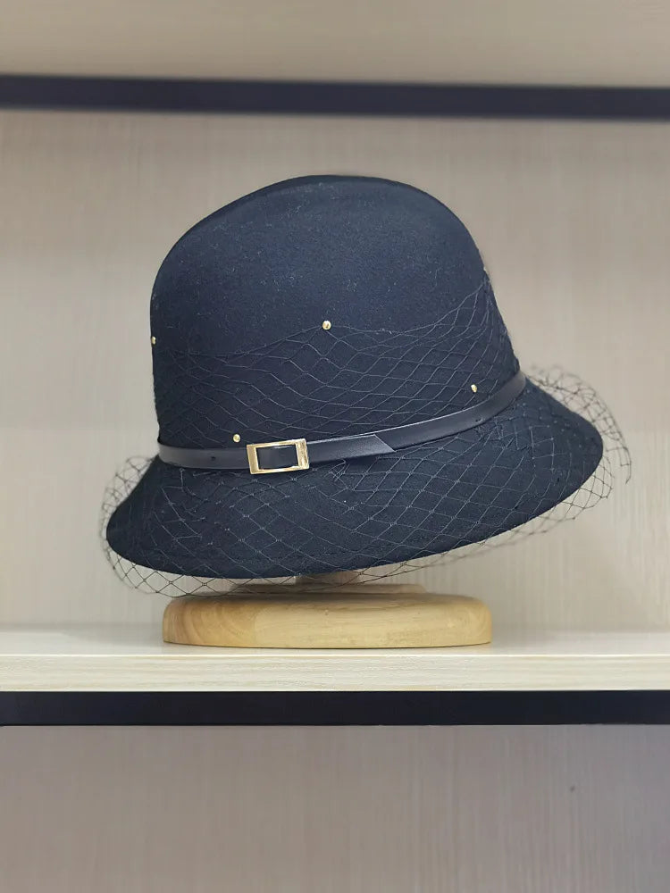 Chapeau Melon Cloche en Laine - Rétro - La Maison du Chapeau