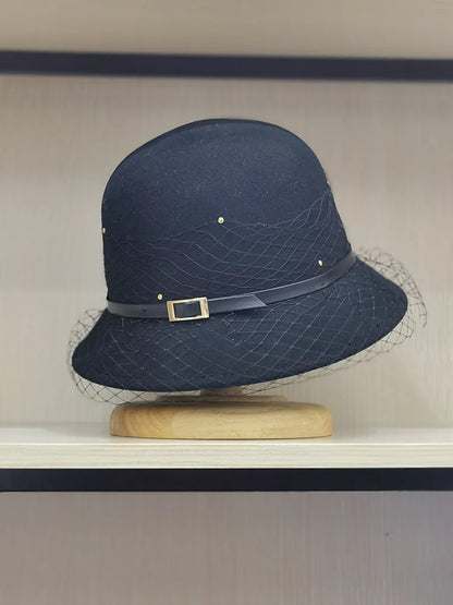 Chapeau Melon Cloche en Laine - Rétro - La Maison du Chapeau