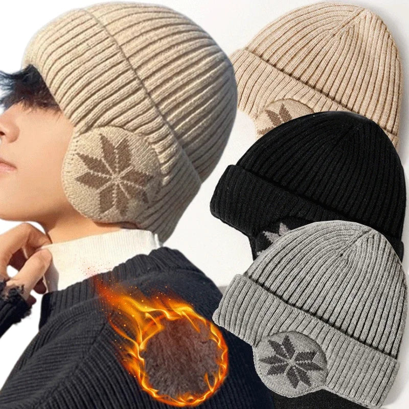 Bonnet Hiver avec Protège-Oreilles Ultra-Chaud & Doux - NordicWarm
