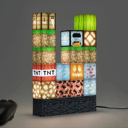 Lampe de Chevet Bloc Lumineux Pixel LED Modulaire